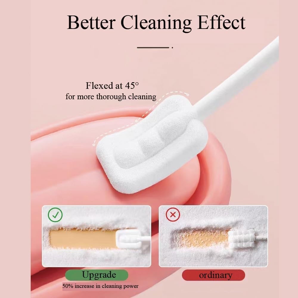 Baby Oral Cleaner 0-36 Months - gauze head close-up for gentle cleaning